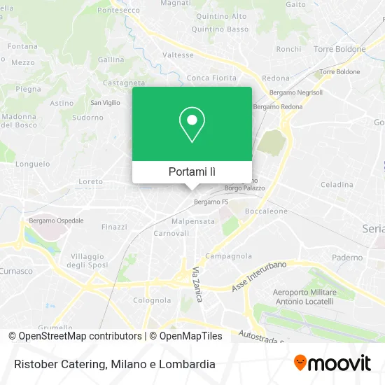 Mappa Ristober Catering