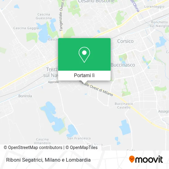 Mappa Riboni Segatrici