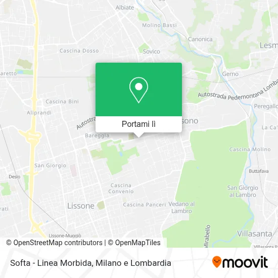 Mappa Softa - Linea Morbida