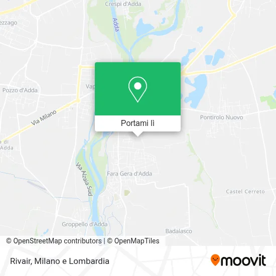 Mappa Rivair