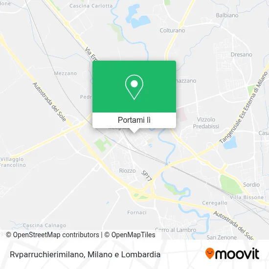 Mappa Rvparruchierimilano