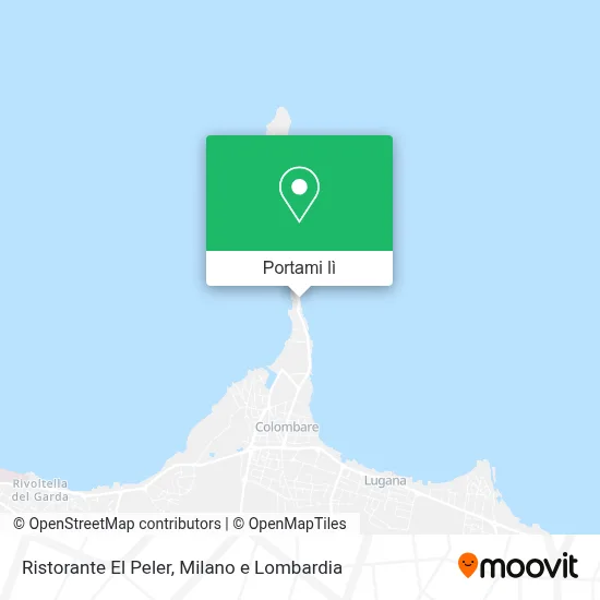 Mappa Ristorante El Peler