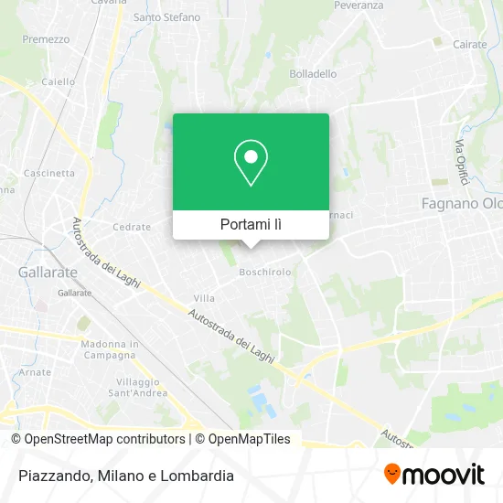 Mappa Piazzando