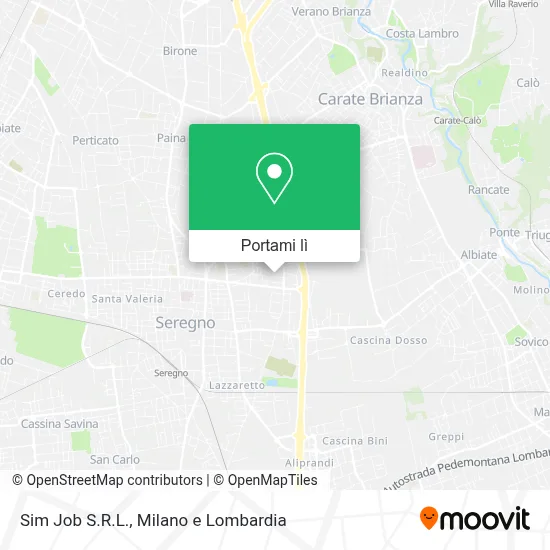 Mappa Sim Job S.R.L.