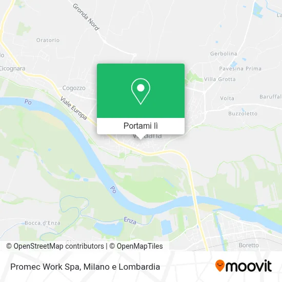 Mappa Promec Work Spa