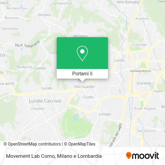 Mappa Movement Lab Como
