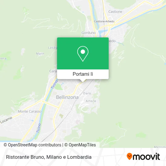 Mappa Ristorante Bruno