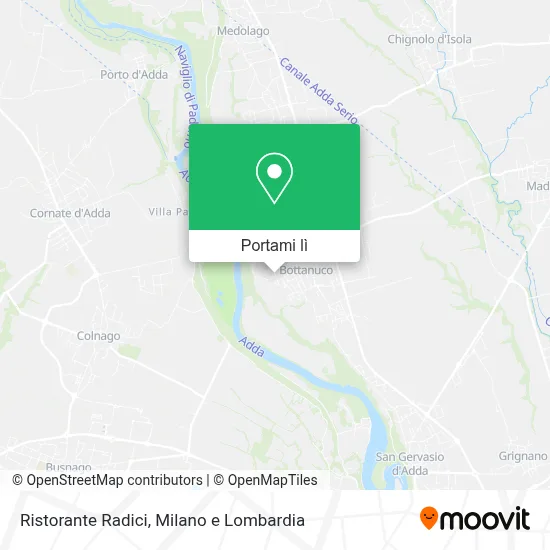 Mappa Ristorante Radici