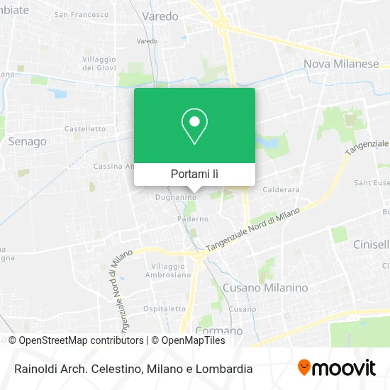 Mappa Rainoldi Arch. Celestino