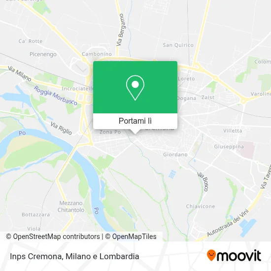 Mappa Inps Cremona