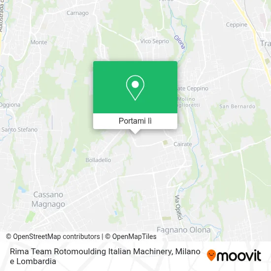 Mappa Rima Team Rotomoulding Italian Machinery