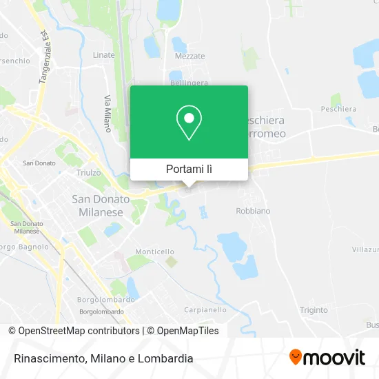 Mappa Rinascimento