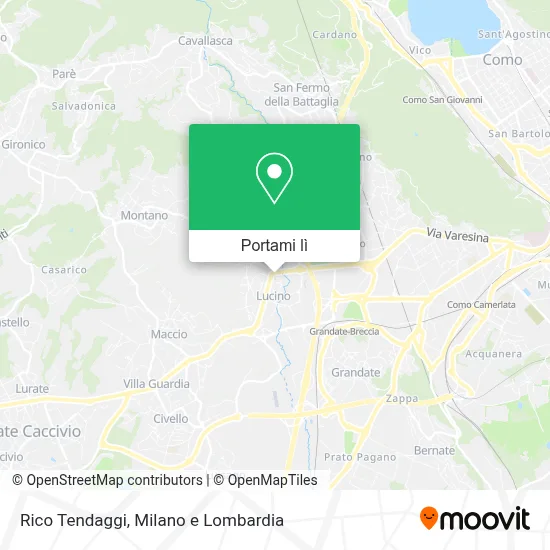 Mappa Rico Tendaggi