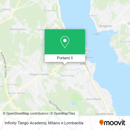 Mappa Infinity Tango Academy