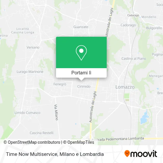 Mappa Time Now Multiservice