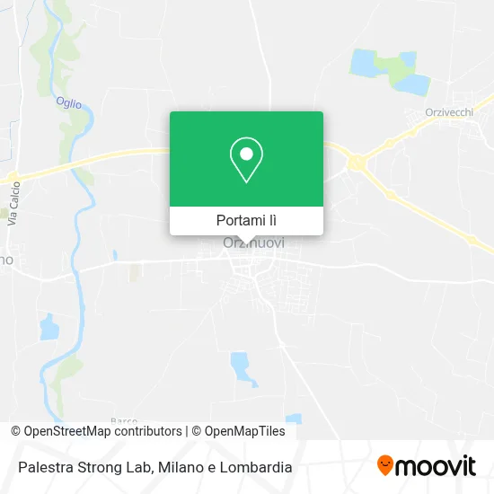 Mappa Palestra Strong Lab