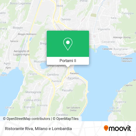 Mappa Ristorante Riva