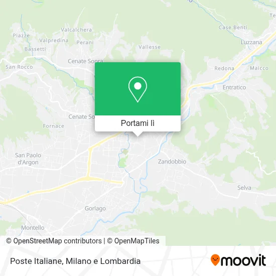 Mappa Poste Italiane