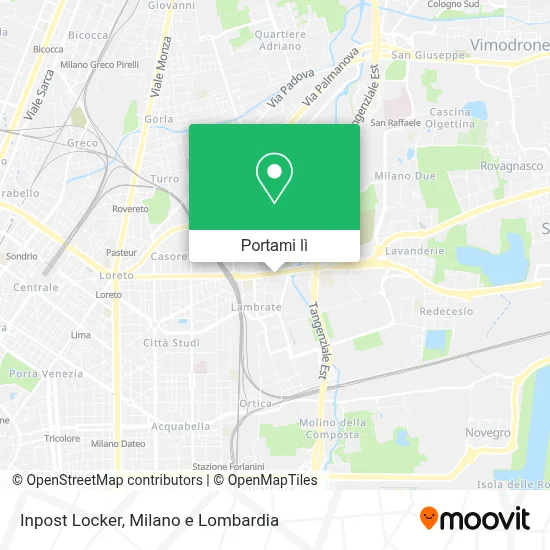 Mappa Inpost Locker