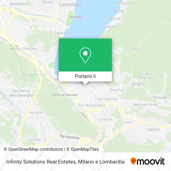 Mappa Infinity Solutions Real Estates