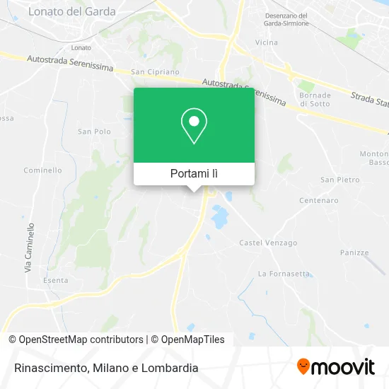 Mappa Rinascimento