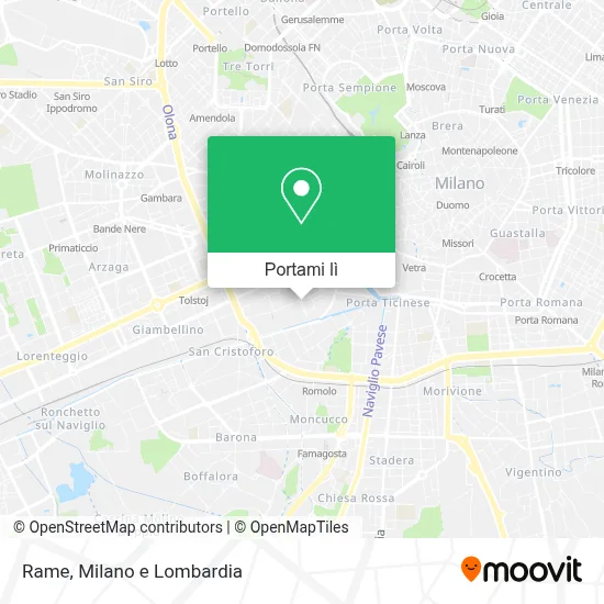 Mappa Rame