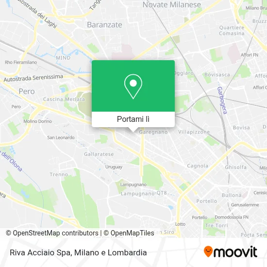Mappa Riva Acciaio Spa