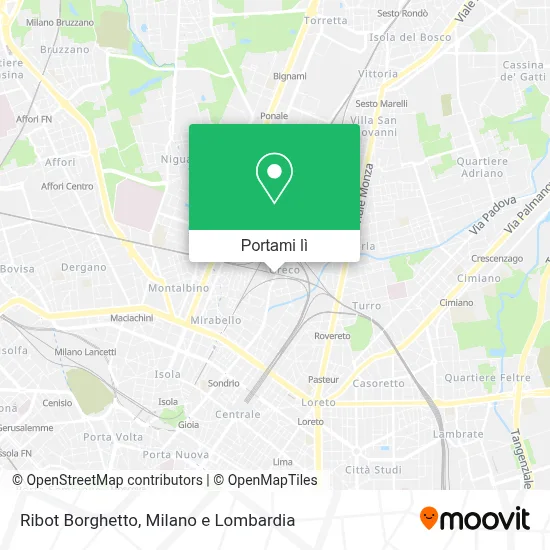 Mappa Ribot Borghetto
