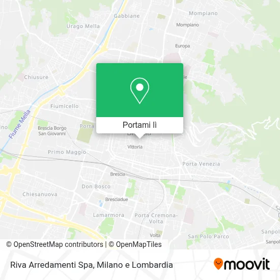 Mappa Riva Arredamenti Spa