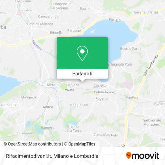 Mappa Rifacimentodivani.It