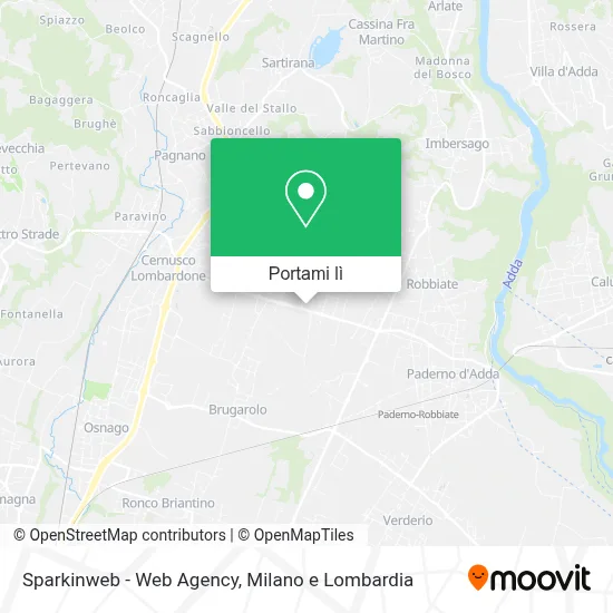 Mappa Sparkinweb - Web Agency