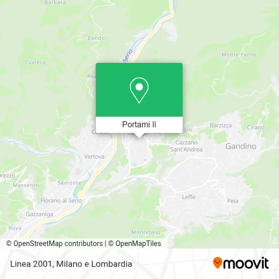 Mappa Linea 2001