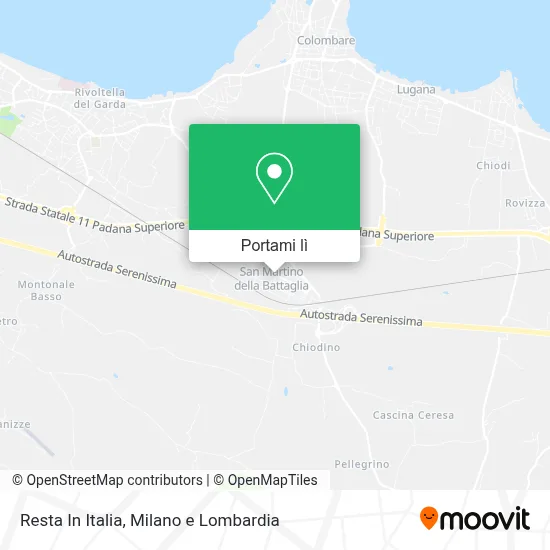 Mappa Resta In Italia