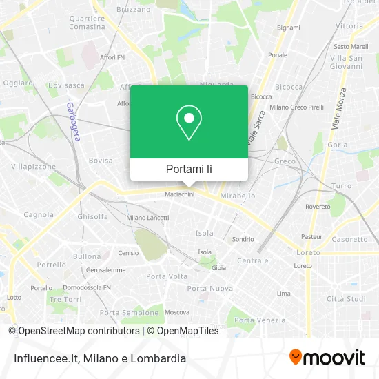 Mappa Influencee.It