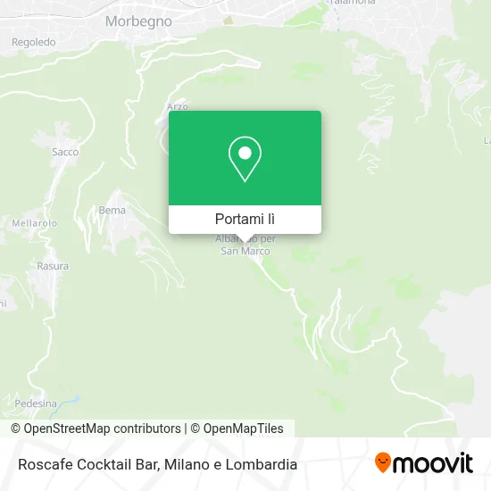 Mappa Roscafe Cocktail Bar