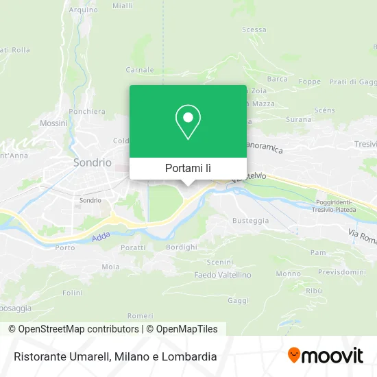 Mappa Ristorante Umarell