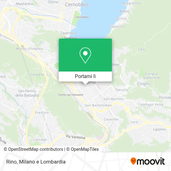 Mappa Rino