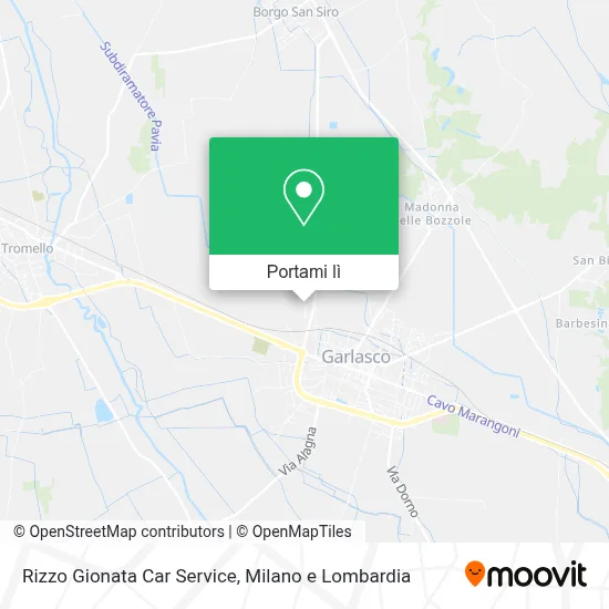 Mappa Rizzo Gionata Car Service