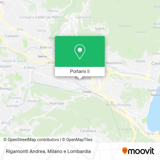 Mappa Rigamonti Andrea