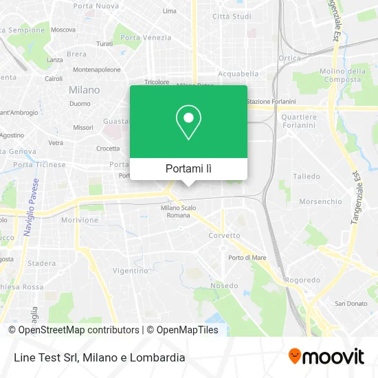 Mappa Line Test Srl