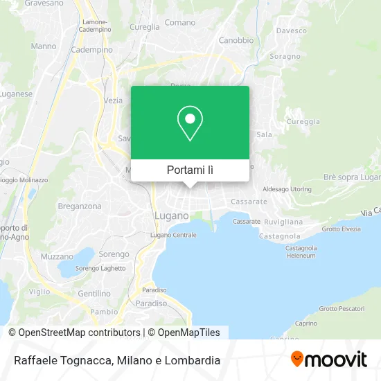 Mappa Raffaele Tognacca