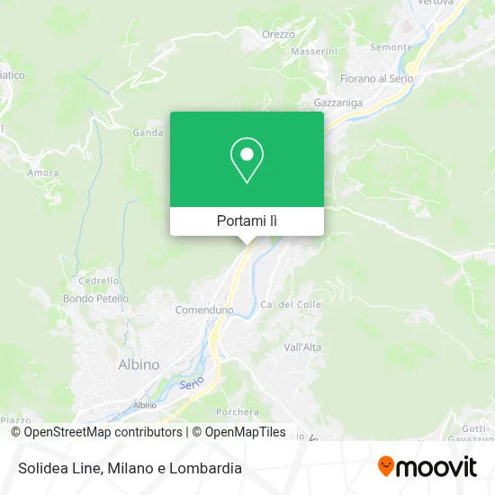 Mappa Solidea Line