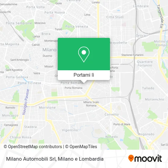 Mappa Milano Automobili Srl