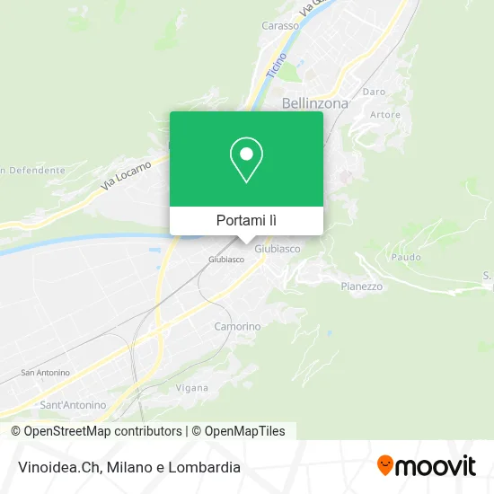 Mappa Vinoidea.Ch