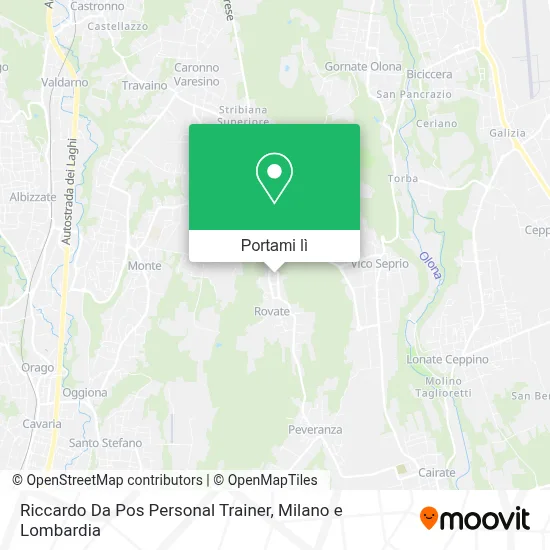 Mappa Riccardo Da Pos Personal Trainer