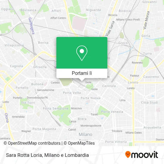Mappa Sara Rotta Loria