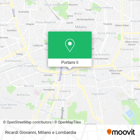 Mappa Ricardi Giovanni
