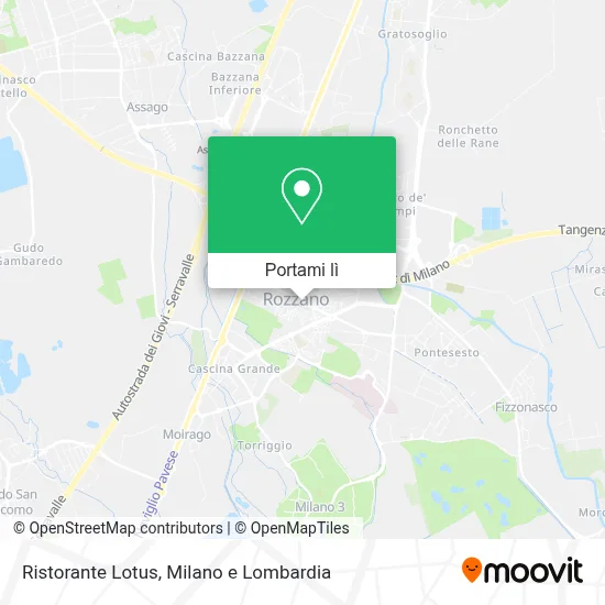 Mappa Ristorante Lotus