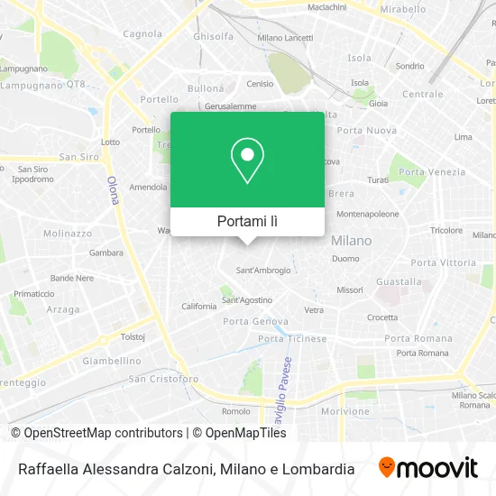 Mappa Raffaella Alessandra Calzoni