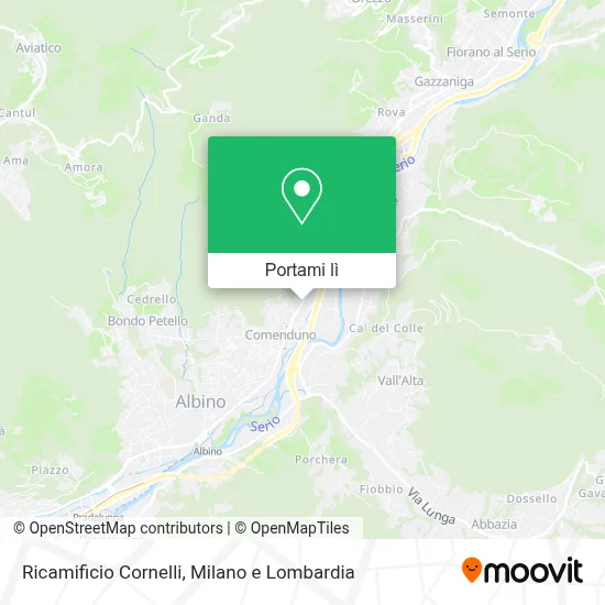 Mappa Ricamificio Cornelli